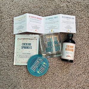 Happy Birthday Cocktail Party Gift Set